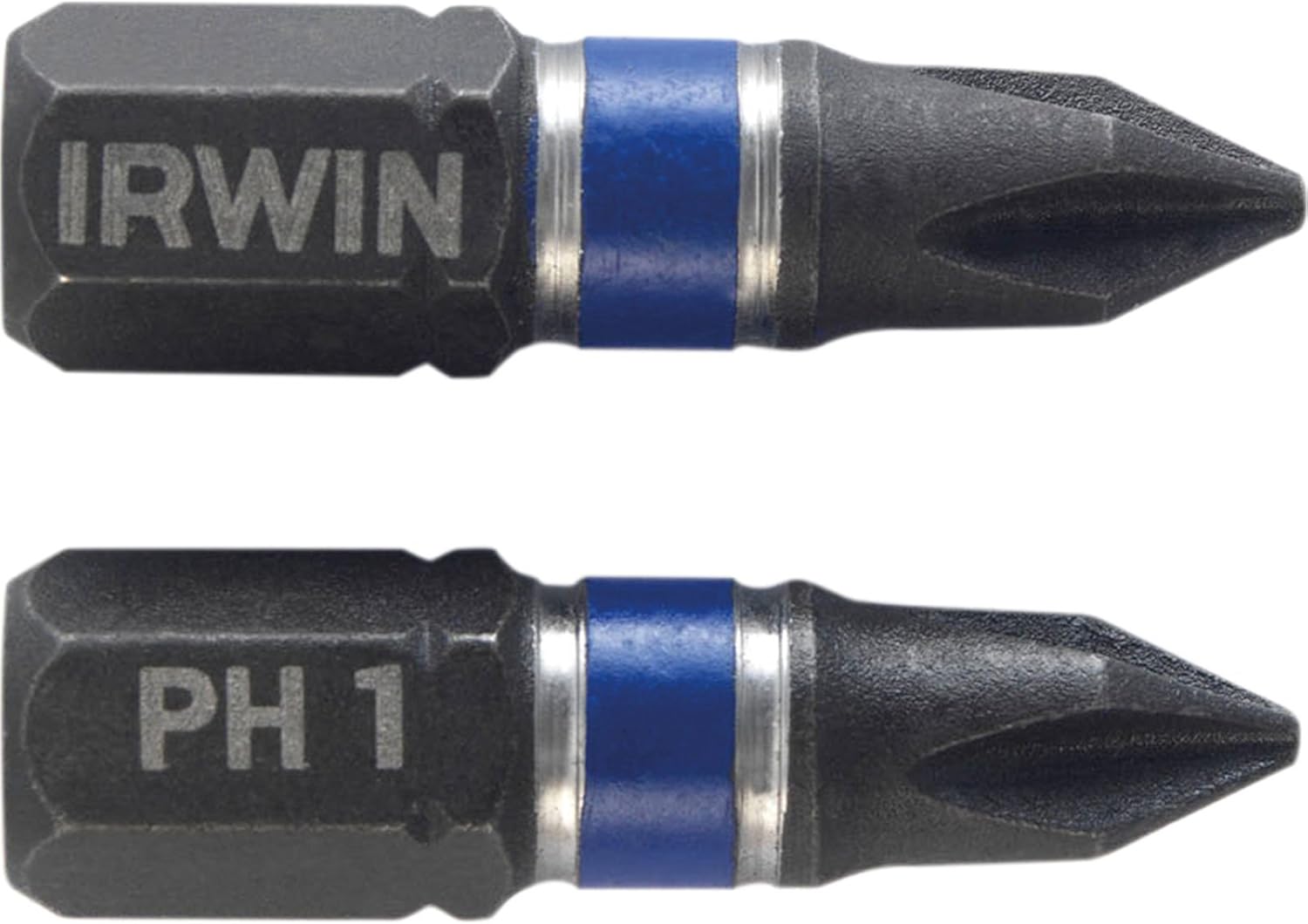 Impact Screwdriver Bits Phillips PH1 25mm Pack of 2