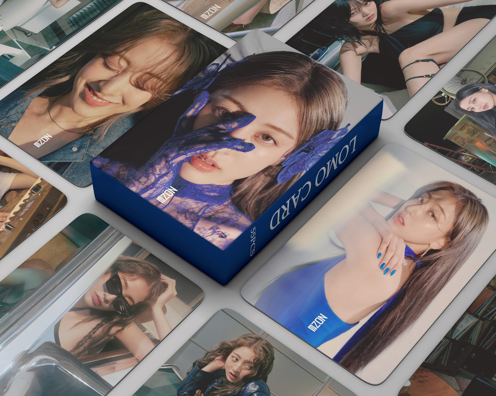 Hwtcjx 2 pezzi Album Fotografico, Album Foto con 40 tasche, Photocard Holder, Cuore Libro Raccoglitore, Fotografico Kpop, Mini Tendenza di Moda Photocard Binder (Viola e Rosa