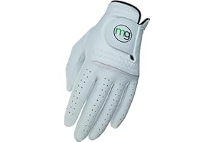 MG GOLF MG DynaGrip Elite Men's Golf Glove – Thin but Durable Premium Cabretta Leather, Soft Tour-Preferred Feel, Lightweight Design, Elastic Knuckle Hinge for Comfort & Grip Sensitivity - Regular Sizes