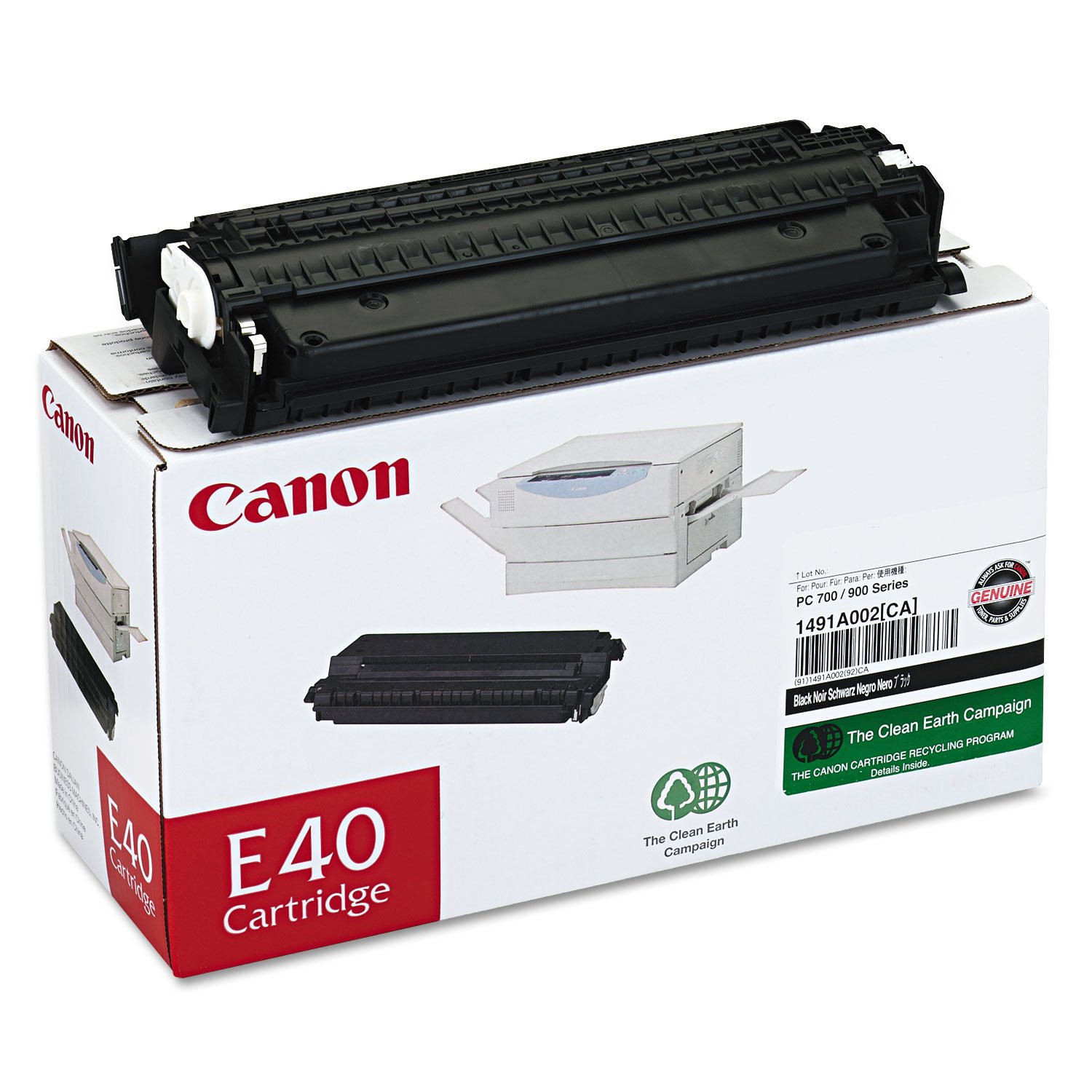Photo 1 of Canon E40 Original Toner Cartridge