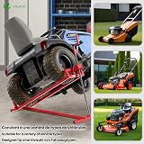 VOUNOT Ride on Mower Jack Lift Telescopic 400kg Red Garden Tractor Lift view 6