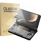 Hianjoo 6-PACK Screen Protector Compatible AYN Thor Handheld Console, Tempered Glass [HD Clarity] [9 Hardness] [Easy Installation][Anti-Scratch], 3 Pack Upper Screen Film + 3 Pack Lower Screen Film