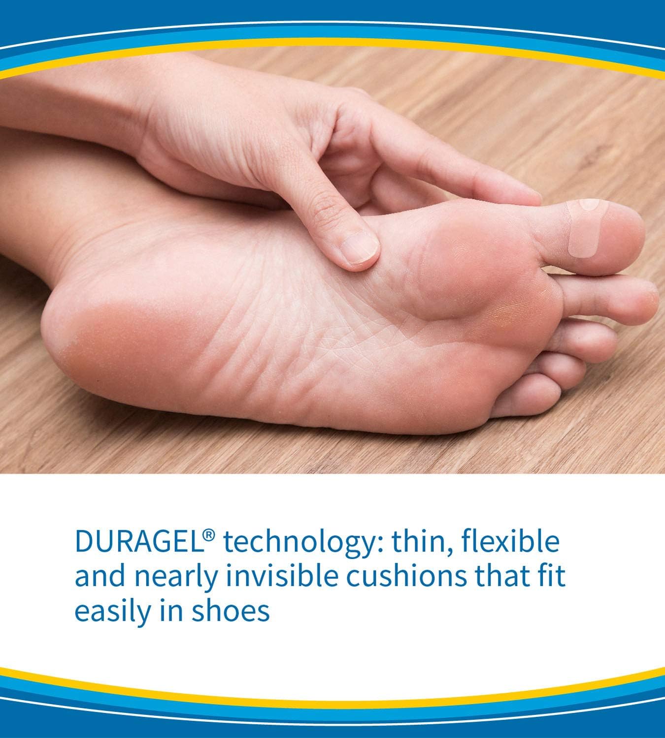 Dr. Scholl's CORN CUSHION with Duragel Technology, 6ct // Cushioning Protection against Shoe Pressure and Friction that Fits Easily In Any Shoe for Immediate and All-Day Pain Relief: Health & Personal Care