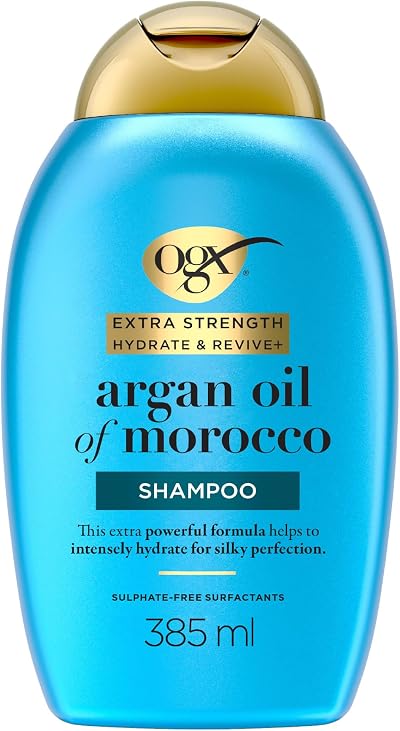 OGX Extra Strength Hydrate & Revive Argan Oil Shampoo 385ml
