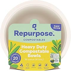 Repurpose, Eco-Bigger Bowls 16 Ounce, 20 Count