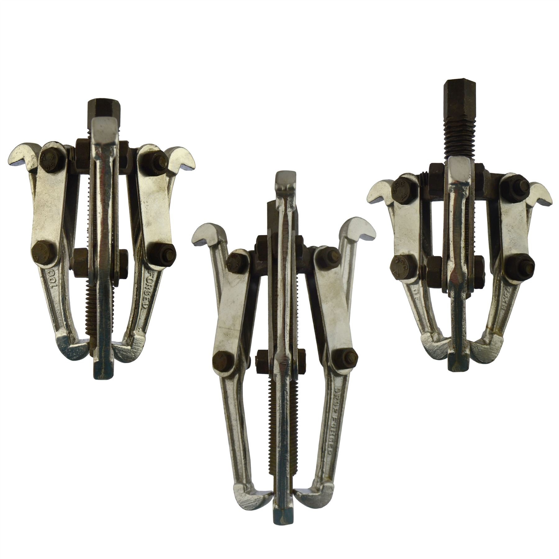 AB Tools Gear Puller 3 Leg Hub Bearing Removal Pulley Tool Set 3" 4" 6" Internal External