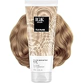 IGK Hair Gloss Toner & Color Depositing Mask | Light Sand Semi-Permanent | Vegan + Cruelty Free | A La Plage