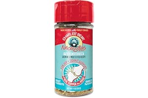 Charlee Bear Necessities Freeze Dried Dog Food Topper, Hip and Joint Support, Grain Free, High Protein, Limited Ingredient Meal Toppers for Dogs, Salmon and Whitefish Recipe, 1 Ounce