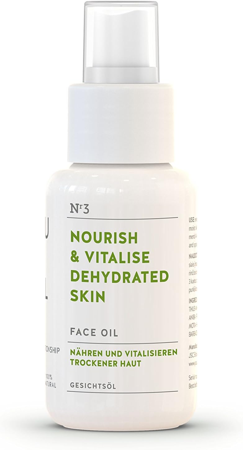 You & Oil Facial Oil for Nourishing and Vitalising Dehydrated Skin 50ml - Made in Europe