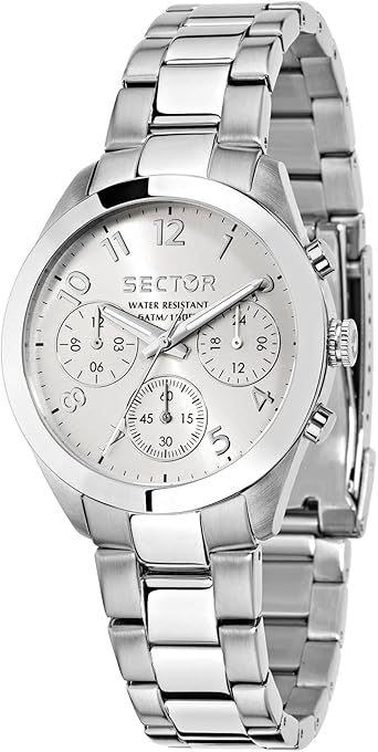 SECTOR NO LIMITS Reloj Cronógrafo para Mujer de Cuarzo con Correa en Acero Inoxidable R3253588502