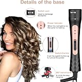 JAETON 3-in-1 Hair Curling Wand Set Ceramic Tubes 9-18mm 13-25mm 19-32mm view 4