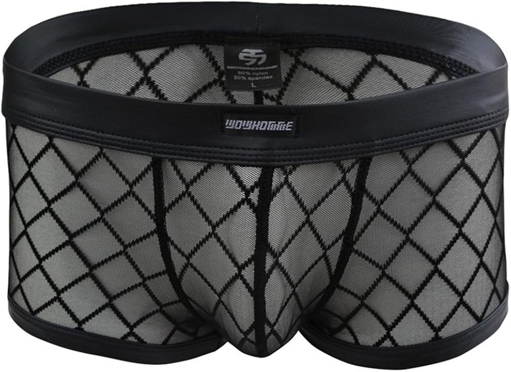 Mens Pouch Bag Boxer Sexy Bulge Sheath Open Erotic Jockstrap Gay