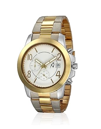Chronograph Gold Dial Mens Watch-17884