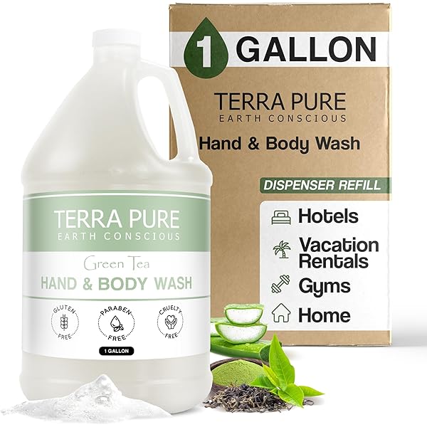 Amazon.com : Terra Pure Green Tea Hotel Body Lotion | 1 Gallon