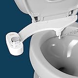 Squatty Potty Dual-Stream Bidet - Fresh Water Non Electric Toilet Attachment with Adjustable Pressure