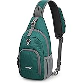 G4Free RFID Sling Bag Crossbody Backpack Small Chest Shoulder Bag Hiking Outdoor