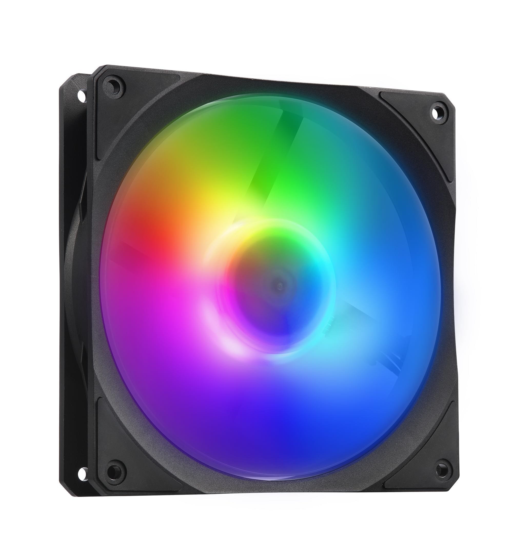 Cooler Master Mobius 140P ARGB Radiator Fan - Ring Blade Design (PWM), Loop Dynamic Bearing System (max. 76.5 CFM, 2.3 mmH2O, 30 dBA), Chamfered Air-Focus Frame - Addressable Gen 2 RGB