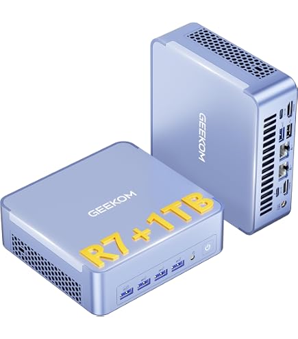 Amazon.com: GEEKOM Mini PC A6 con AMD Ryzen 7 6800H, 32 GB DDR5