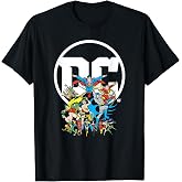 DC Comics Character Group Logo Poster T-Shirt