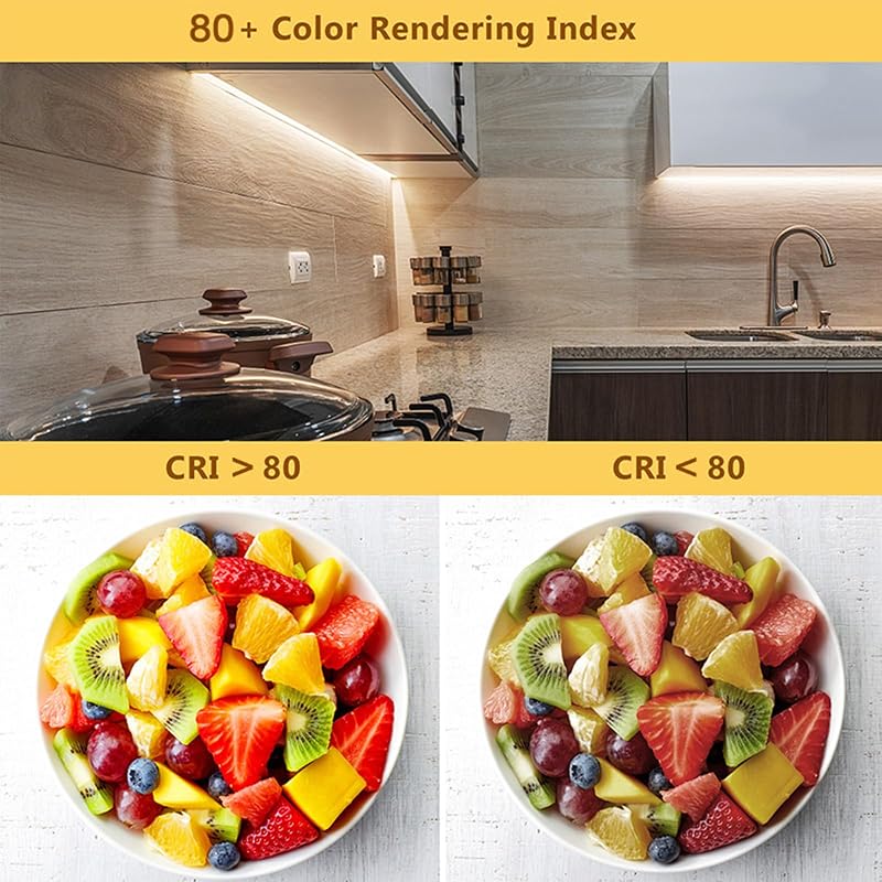 24V 9 W/M 1600 LED COB LED 16,4 ft 4000 K branco natural