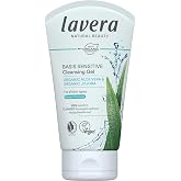 lavera basis sensitiv wash gel aloe vera &amp; jojoba - Revitalizes &amp; refreshes - Vegan plant active ingredients - natural cosmetics - Natural &amp; innovative facial cleansing - 4.2 Fl Oz