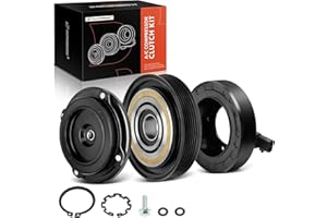 A-Premium Air Conditioner AC Compressor Clutch Kit Compatible with Honda Accord 2008-2012 2014, Accord Crosstour 2010-2011, C