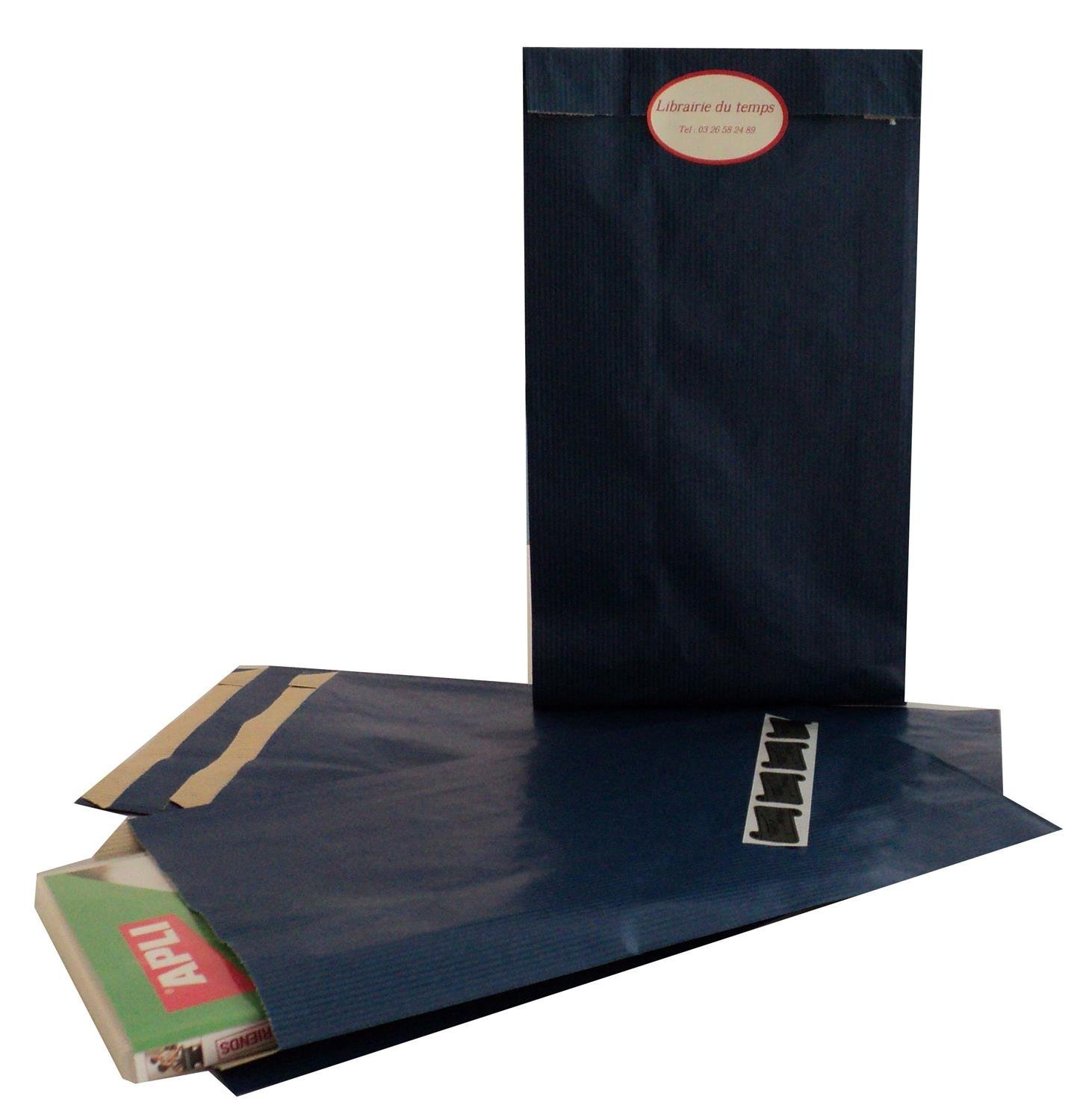 agipa 101654 Kraft Paper Gift Envelopes Medium Blue