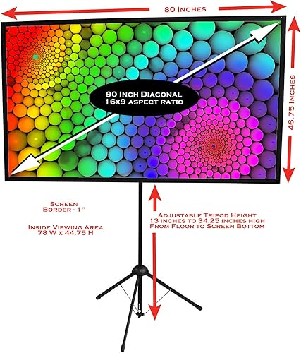 GO-90 Portable Projector Screen review