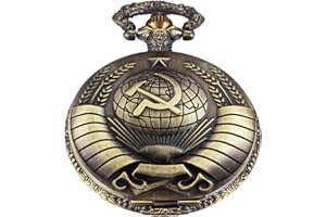 Whodoit Mens Quartz Pocket Watch Green Eyes Round Case Shape Pendant Necklace Pocket Watch