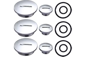 Stylemafia Three Set Of Quad Engine Stator Side Cover Caps W/Seals 50cc 70cc 90cc 110cc 125cc Compatible with ATV BMS Roketa Taotao SunL Coolster