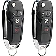 2X USARemote Flip Key for 2013 2014 2015 2016 Ford Fusion Keyless Entry Remote Fob (N5F-A08TAA 164-R7986)