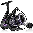 Piscifun Viper X Spinning Reels, Carbon Fiber 33LBs Max Drag, 10+1 Shielded BB, Saltwater Freshwater Spinning Fishing Reel, 5.2:1/6.2:1, 500, 1000, 2000, 3000, 4000, 5000 Series