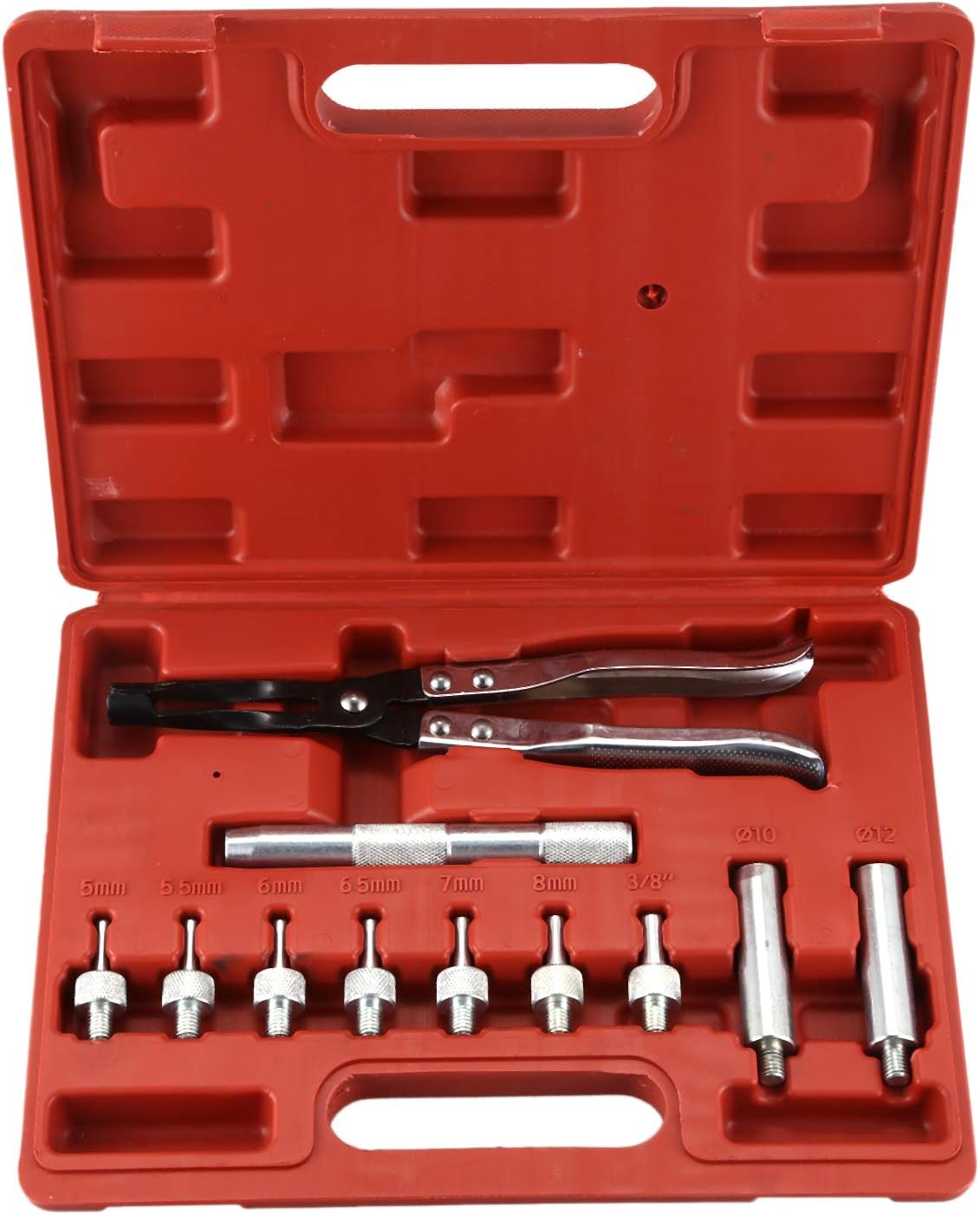 Basage S-X246 11Pc Valve Stem Seal Seating Pliers Tool Removal nd Installer Set Oil