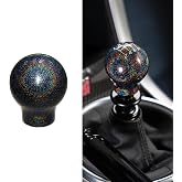 Billetworkz Weighted Shift Knob (500g) for Subaru 6 Speed WRX: 2015-25 / STI: 2004-21, Rainbow Sparkle
