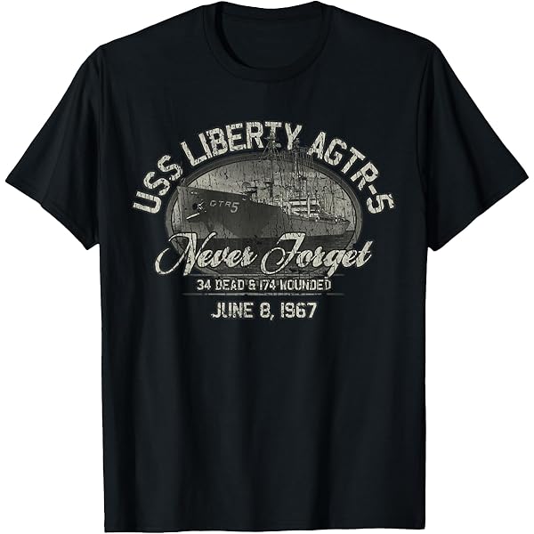 Amazon.com: Remember The USS Liberty T-Shirt : Clothing, Shoes