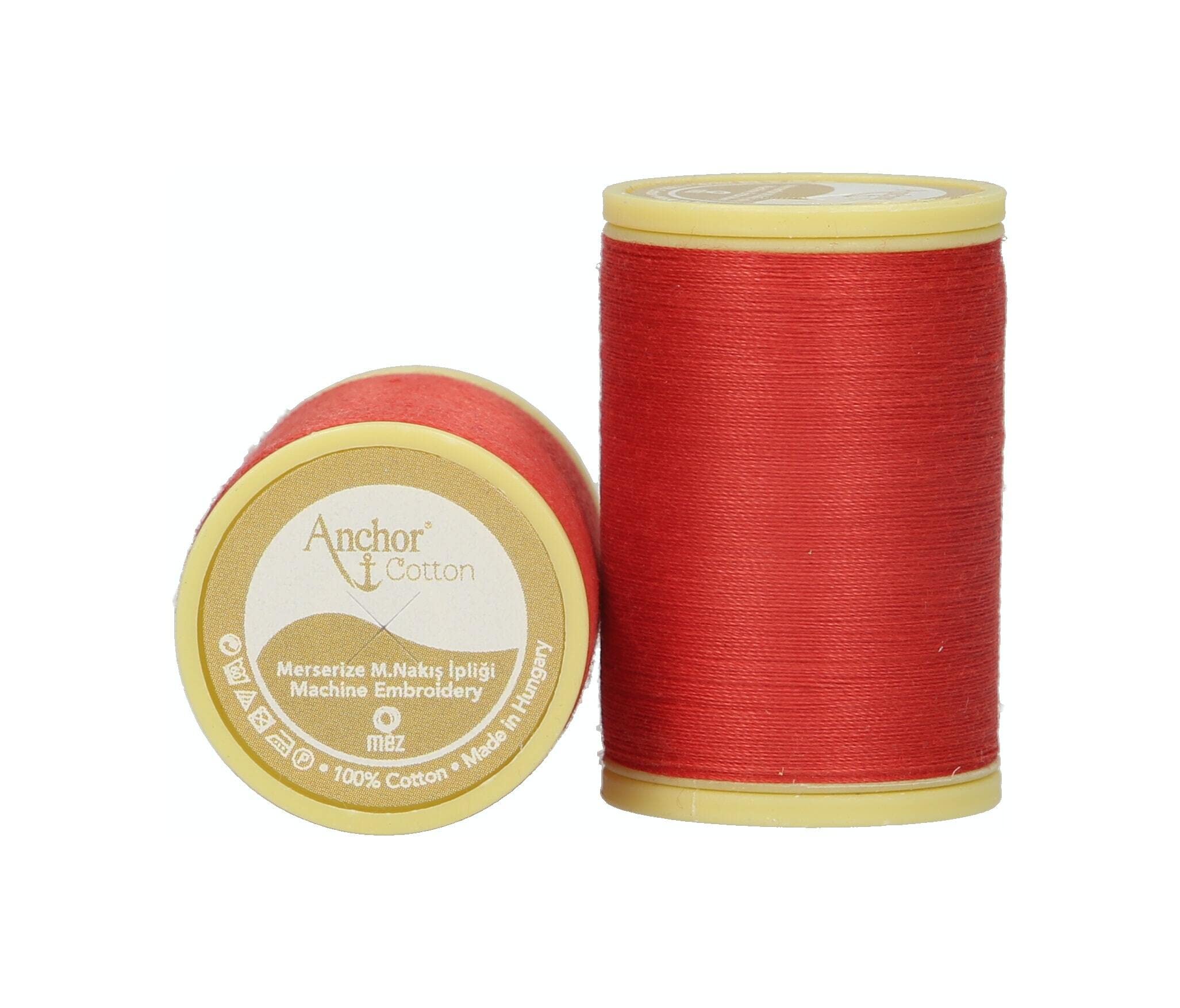 Anchor 4514050-00114 Machine Sewing Thread, 100% Cotton, 114, No. 50, 10g, 18g