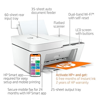 6 months free ink hp printer