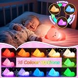One Fire Night Light Cat Kids 16 Colors Dimmable Remote 1200mAh USB view 5