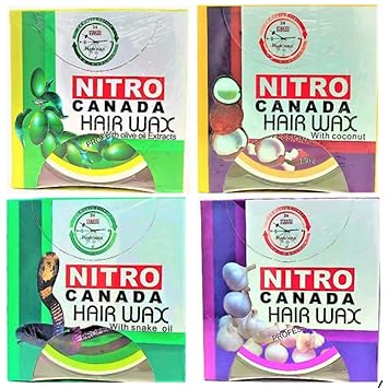 Buy Nitro Canada Hair Wax With All Flavour Original 4 Pcs Online