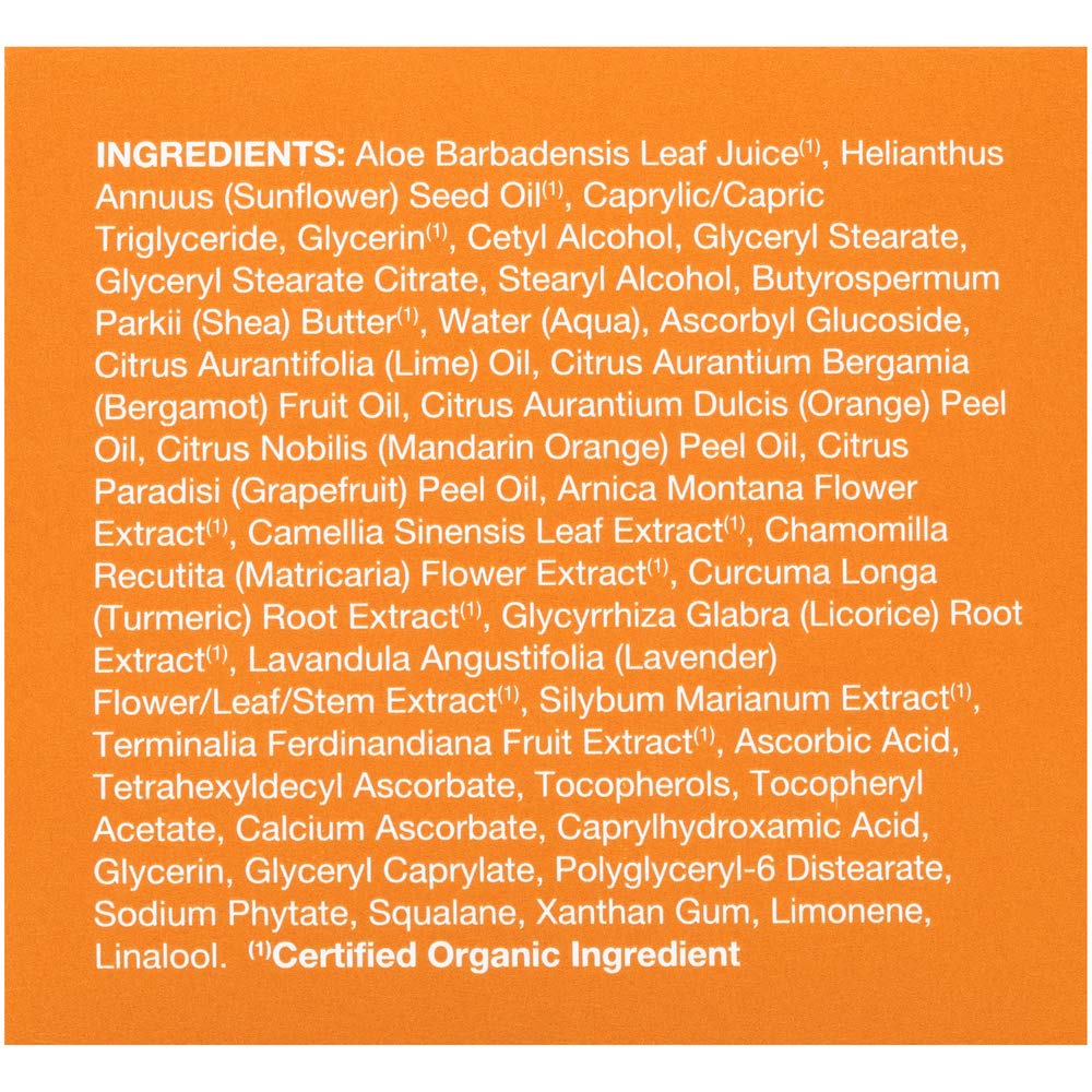 Avalon Organics Skin Moisturizer with Vitamin C, 1.7 Oz, Dermatologist Tested, Plant-Based Formula, Cruelty-Free