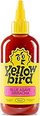 Yellowbird® Classic Blue Agave Sriracha 9.8 oz. Pantry Size (Mellow Hot | 1 Bottle | Made in Texas)