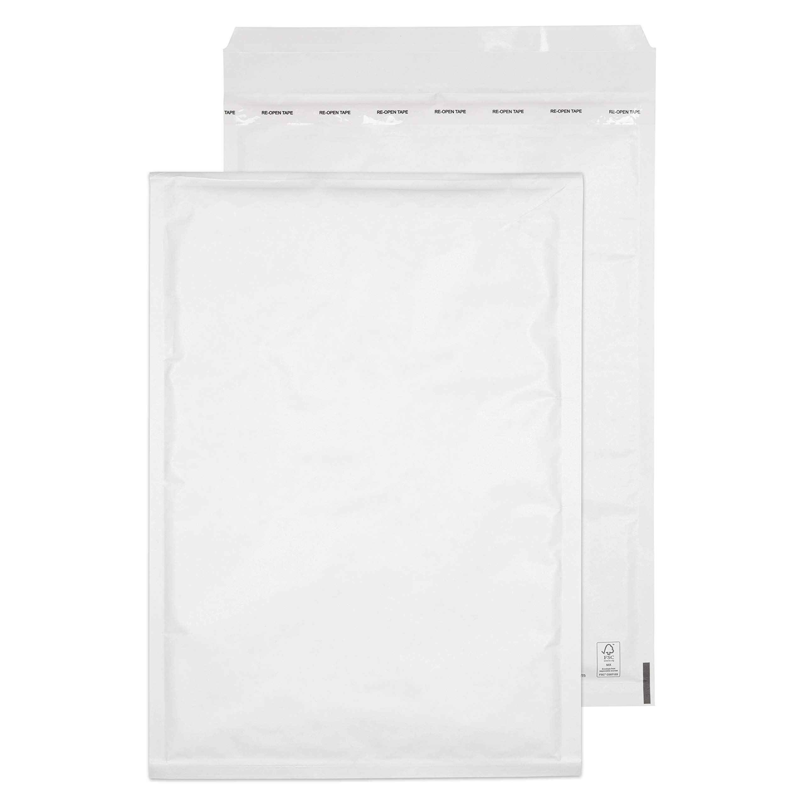 Blake Purely Packaging C3 430 x 300 mm Envolite Peel & Seal Padded Bubble Envelopes (J/6) White - Pack of 50 — image 1