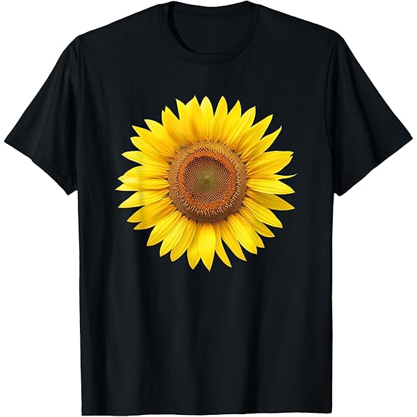 Amazon.com: Sunflower T-Shirt : Clothing, Shoes & Jewelry