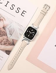 Minyee Leather Bands Compatible with Apple Watch