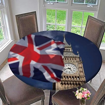 Amazon Com Chateau Easy Care Cloth Tablecloth British Union