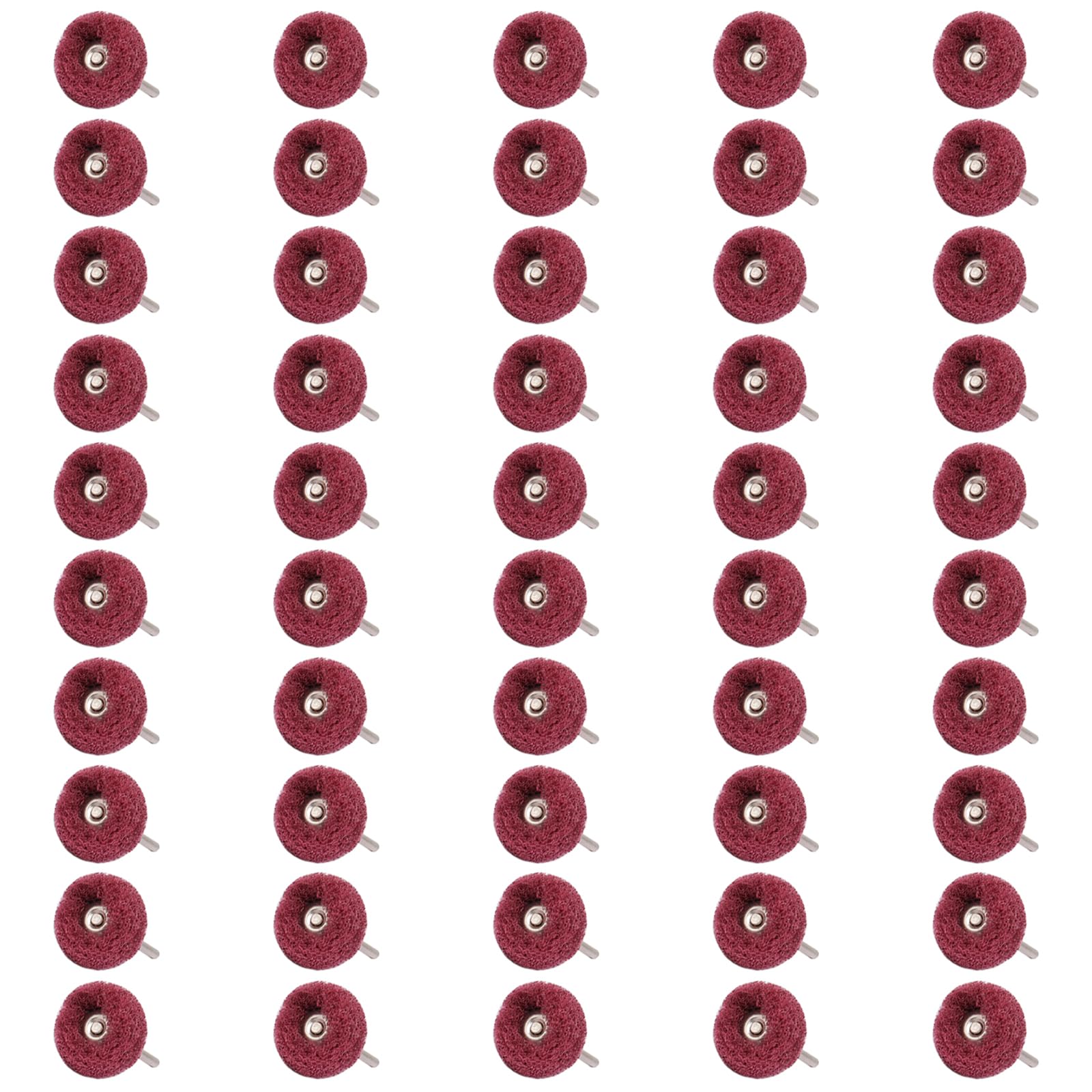 50 PCS Abrasive Buffing Wheels,1 Inch Buffing