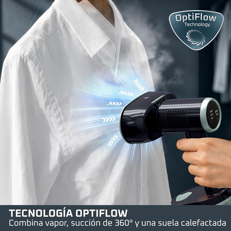 AeroSteam S, Plancha 2 en 1, con Vapor y Succión