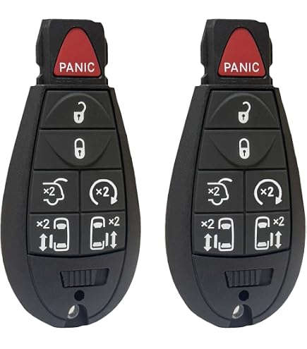 OEM 08-16 DODGE GRAND CARAVAN KEYLESS REMOTE FOB FOBIK IYZ-C01C 56046705 - View #3