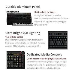 Das Keyboard 5QS Smart RGB Programmable Mechanical