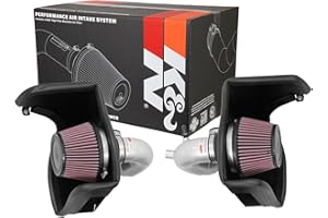 K&N Cold Air Intake System: High-Flow Air-Filter, Increase Performance & Horsepower: Compatible with 2018-2021 KIA Stinger, 69-5318TS